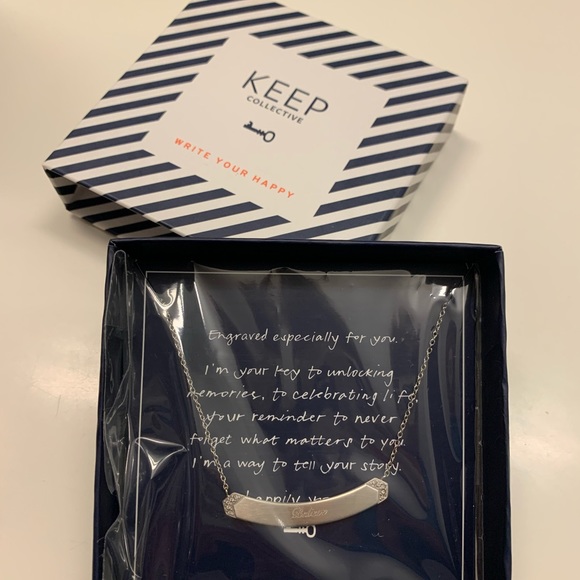 Stella & Dot Engraved “Believe” Necklace - Picture 2 of 8